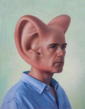 'I'm All Ears' Acrylic on Canvas(800x1024)