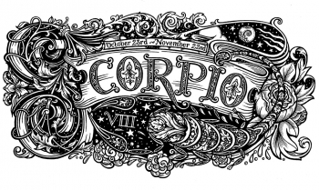 Scorpio-Black-and-White