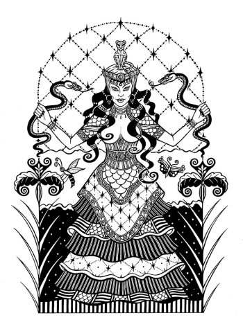 Snake-Priestess