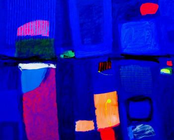 BLUE-STUDIO-Acrylic-on-Canvas-4ft-x-5ft-122cm-x-152cm