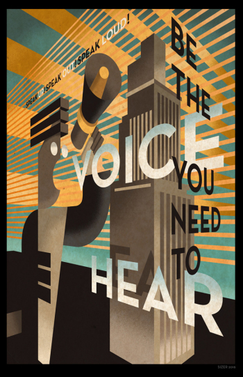 Be The Voice Poster 2016