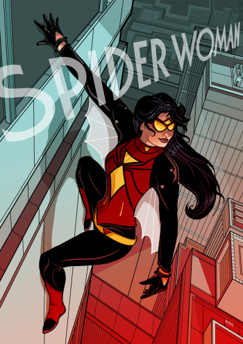 Spider Woman 2015 by Paul Sizer