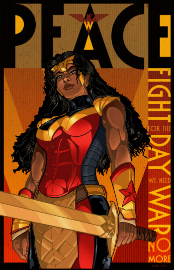 Wonder Woman PEACE Poster